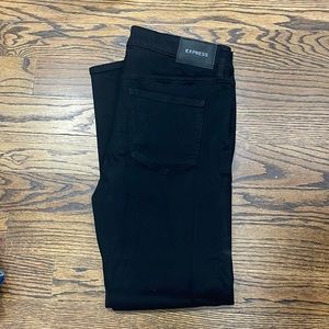 Men Express black jeans slim straight